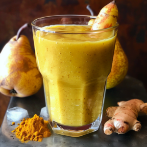 Golden Pear Ginger Smoothie